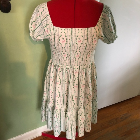 SweetHoney Floral Puff Sleeve Dress - Picture 1 of 8